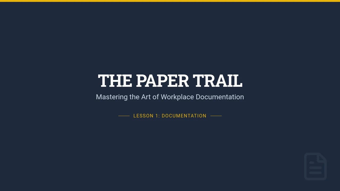 Paper Trail Slides