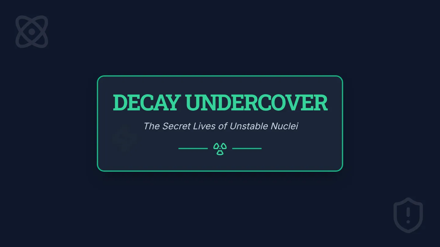 Decay Undercover Slides