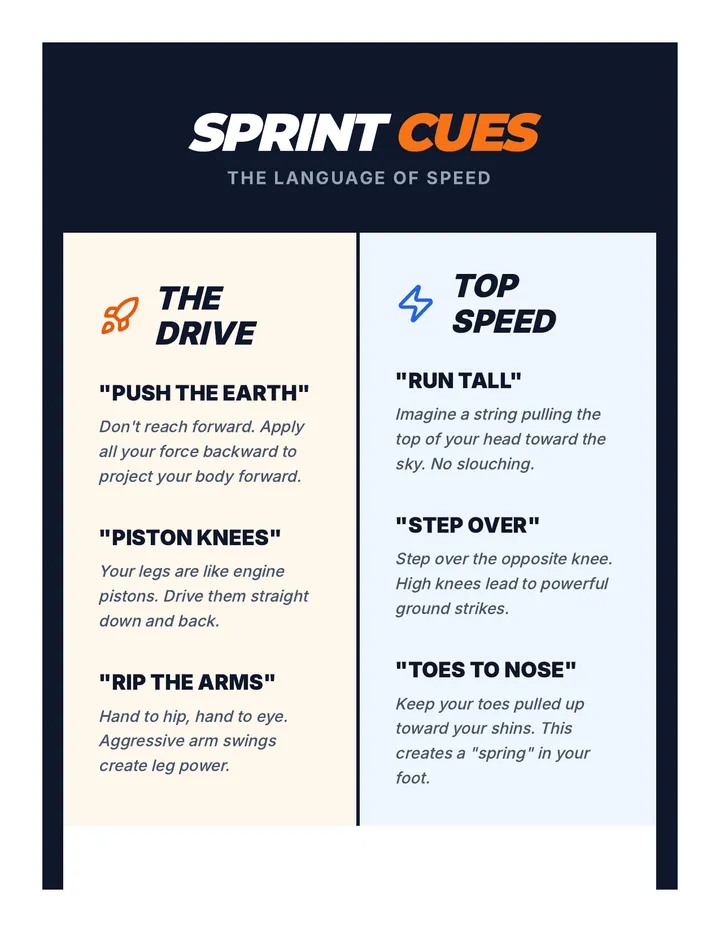 Speed Cues Poster