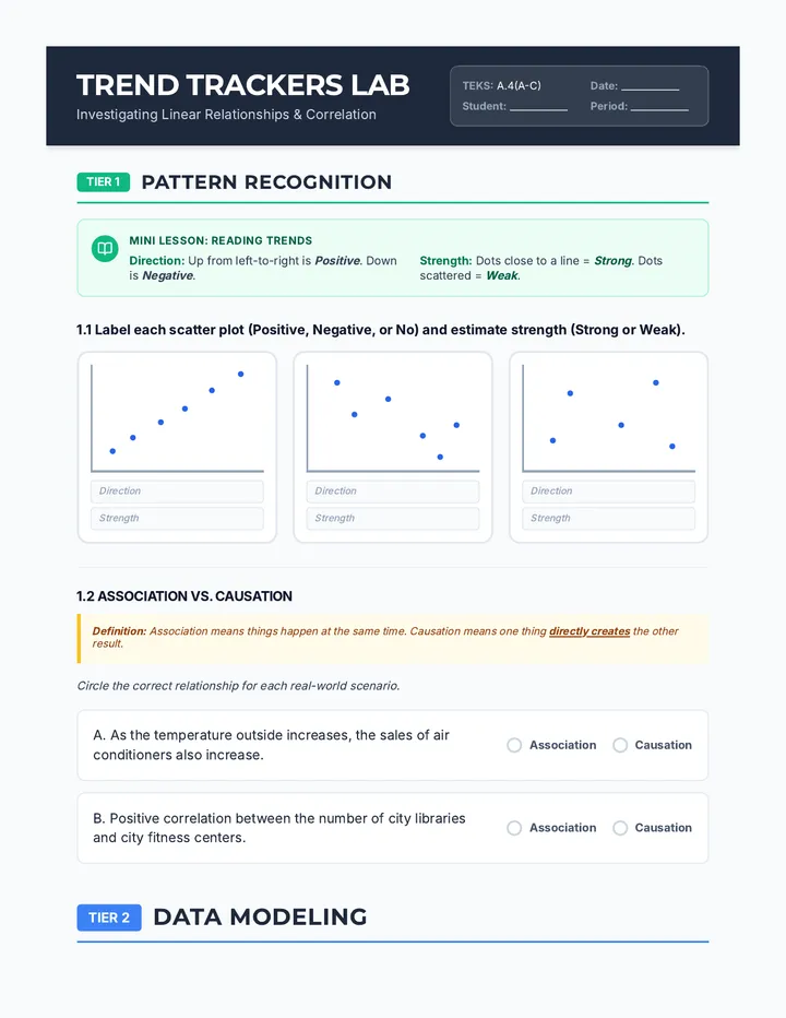 Trend Trackers Worksheet SliceHeaderFix