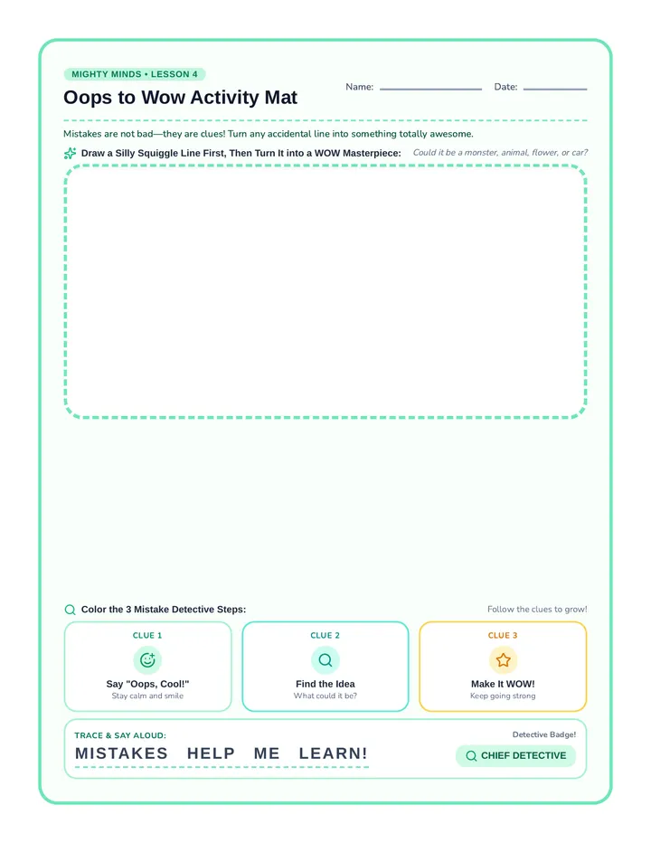 Oops to Wow Activity Mat