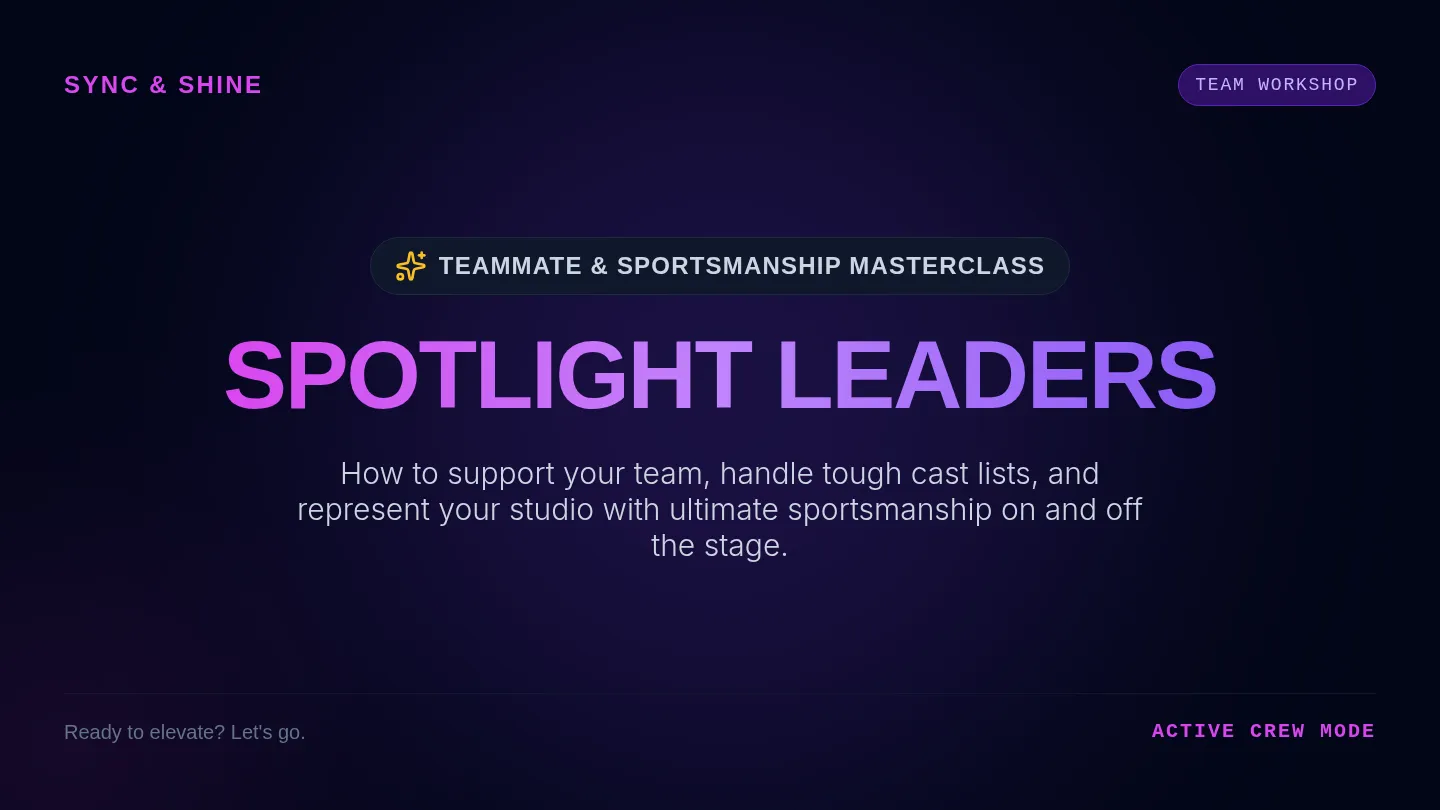Sync and Shine Interactive Slides