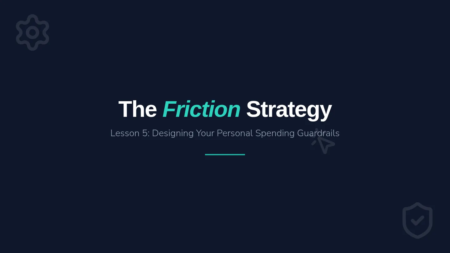 Mind and Money Lesson 5 Slides