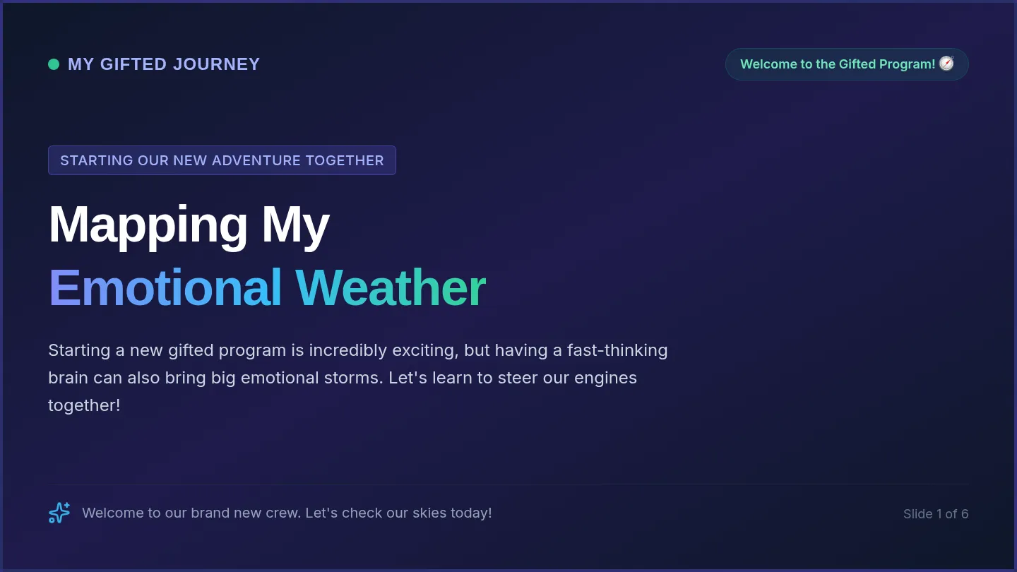 Emotional Weather Slides
