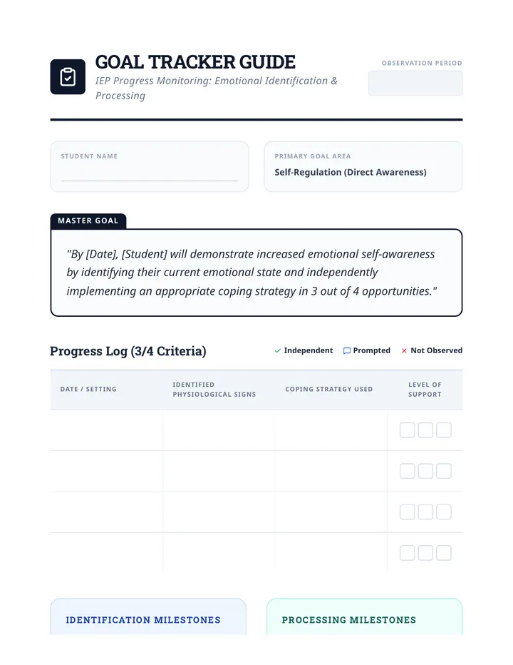 Goal Tracker Guide