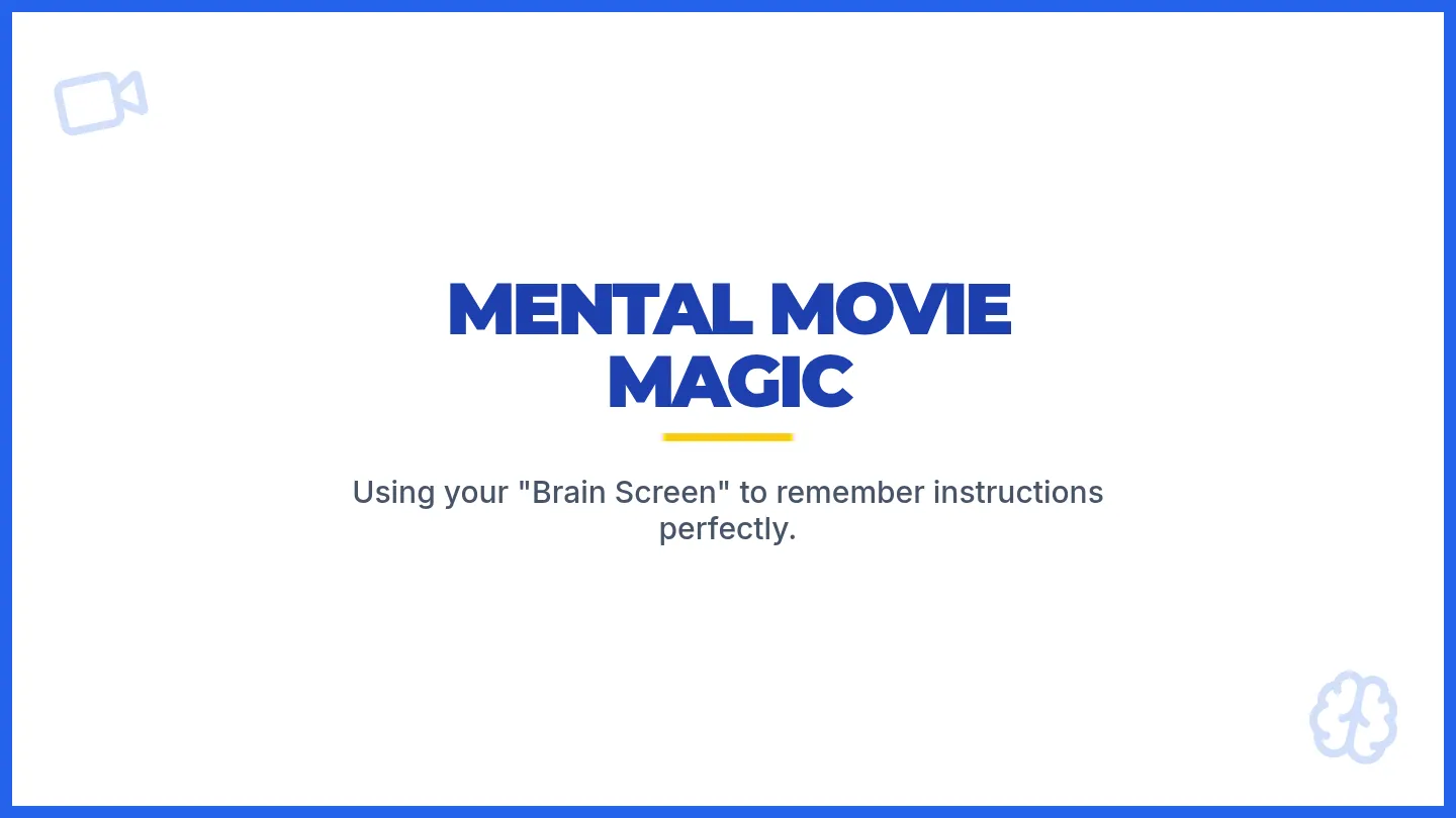 Mental Movie Magic Slides