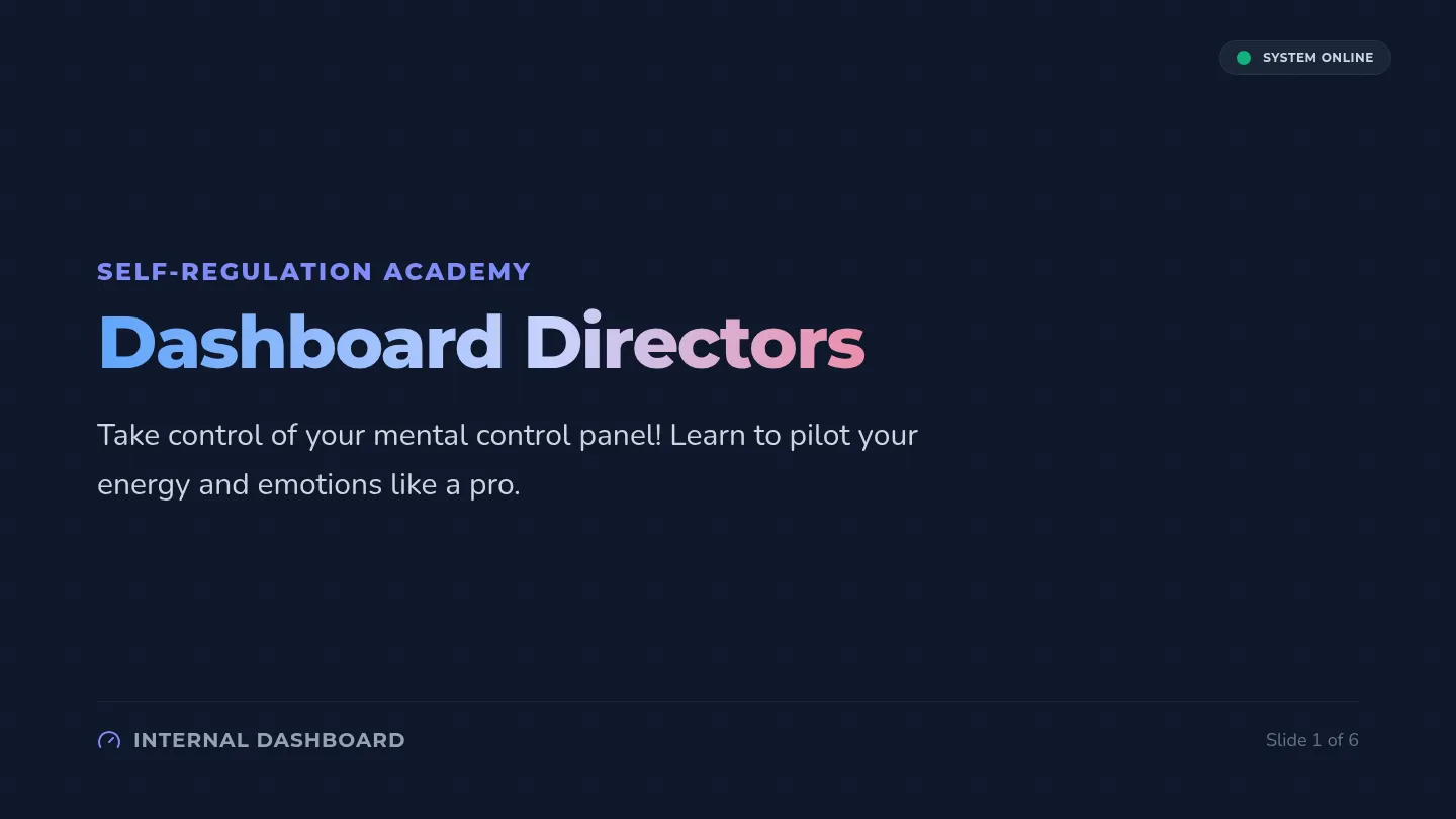 Dashboard Directors Slides