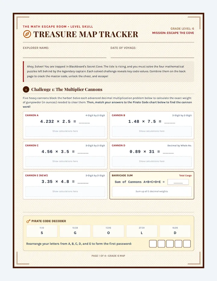 Grade 6 Tracker
