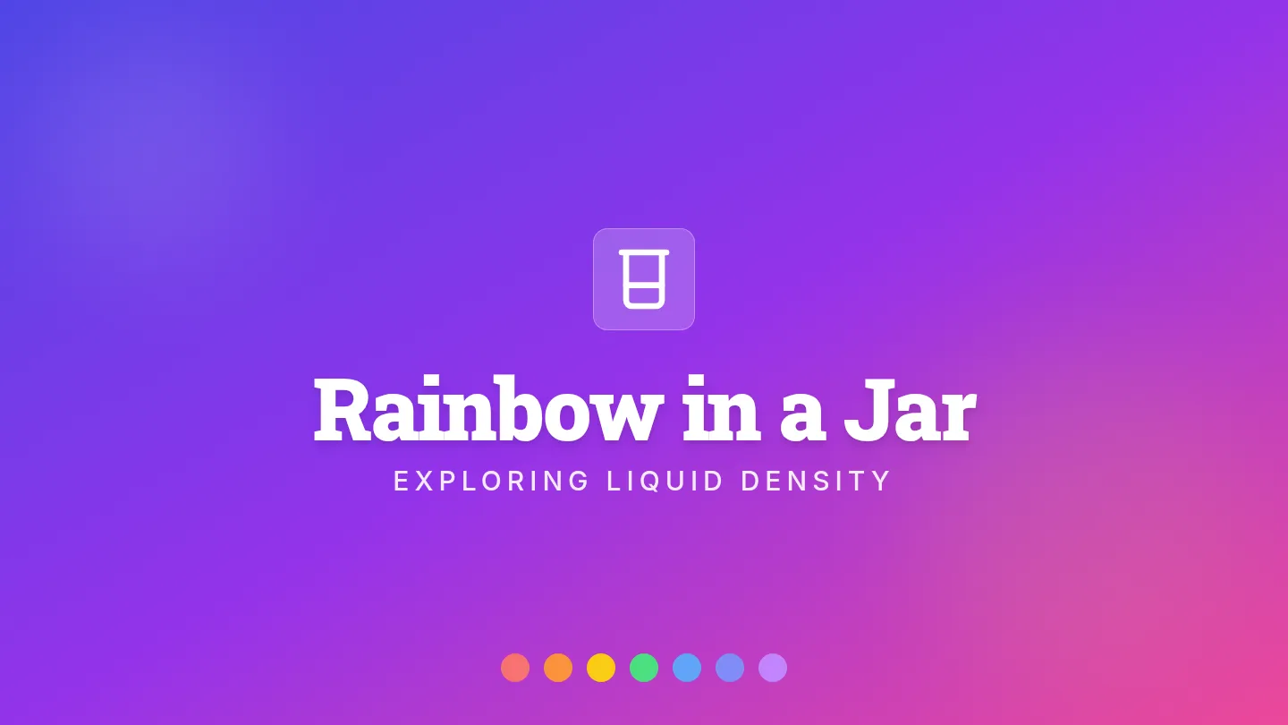 Rainbow Jar Slides
