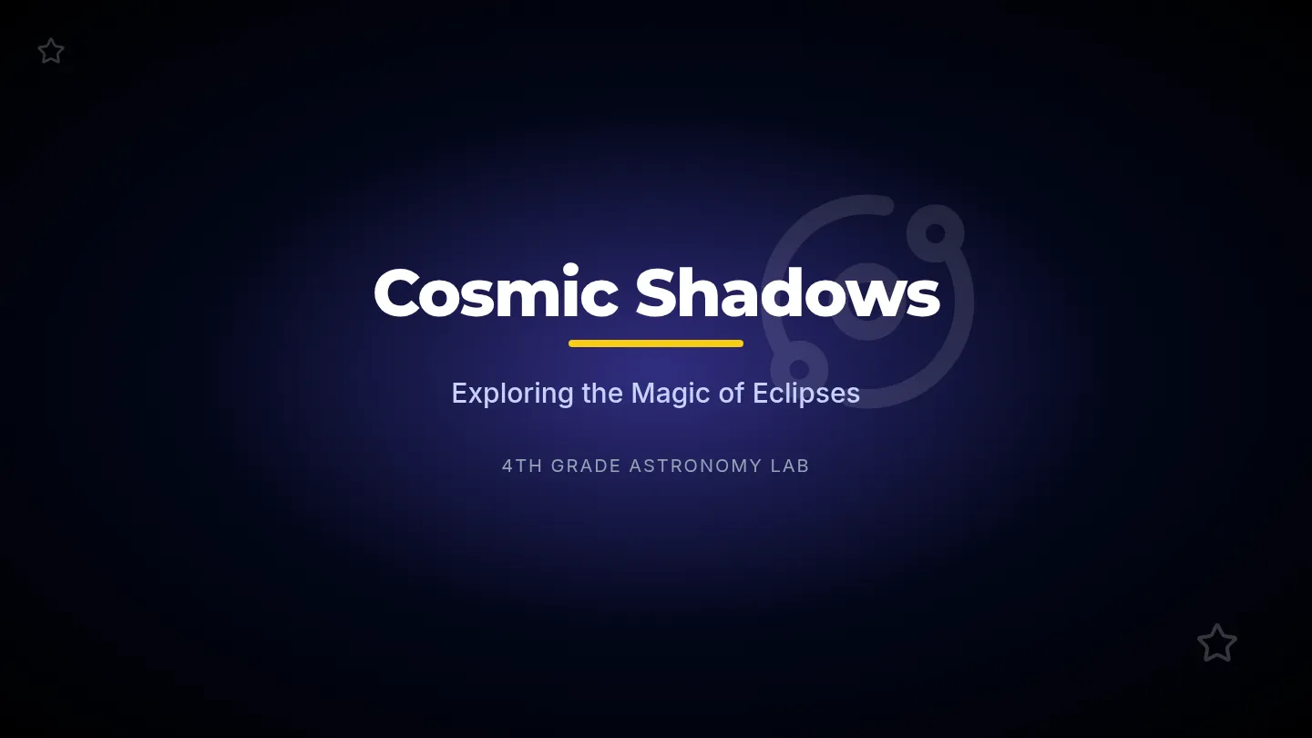 Cosmic Shadows Slides
