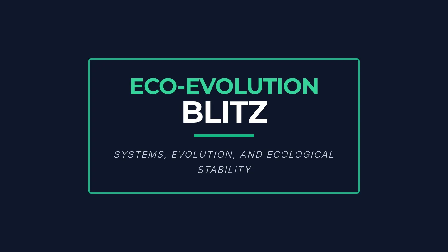 Eco Evolution Blitz Slides