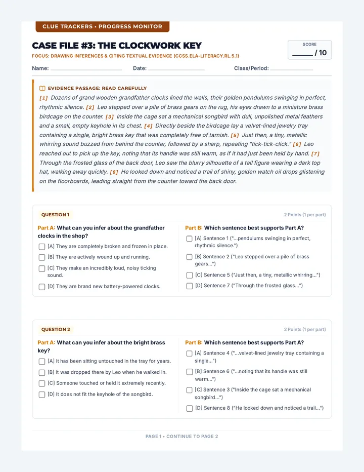 Clockwork Key Case Assessment