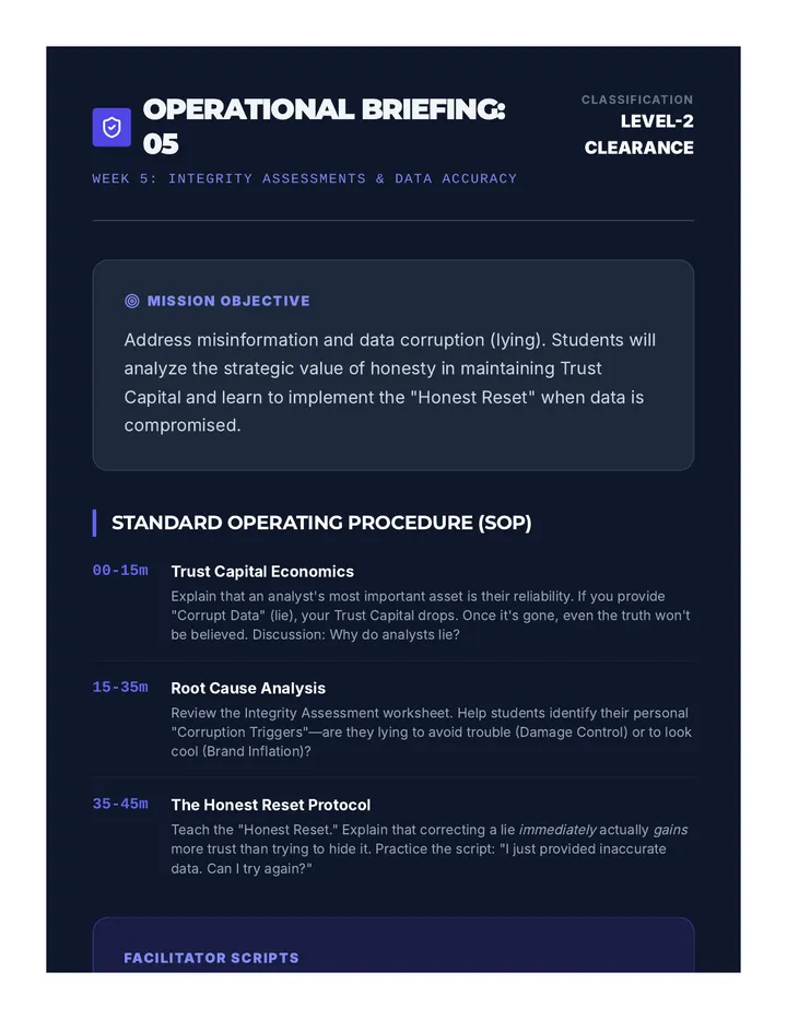 Facilitator Guide Wk5