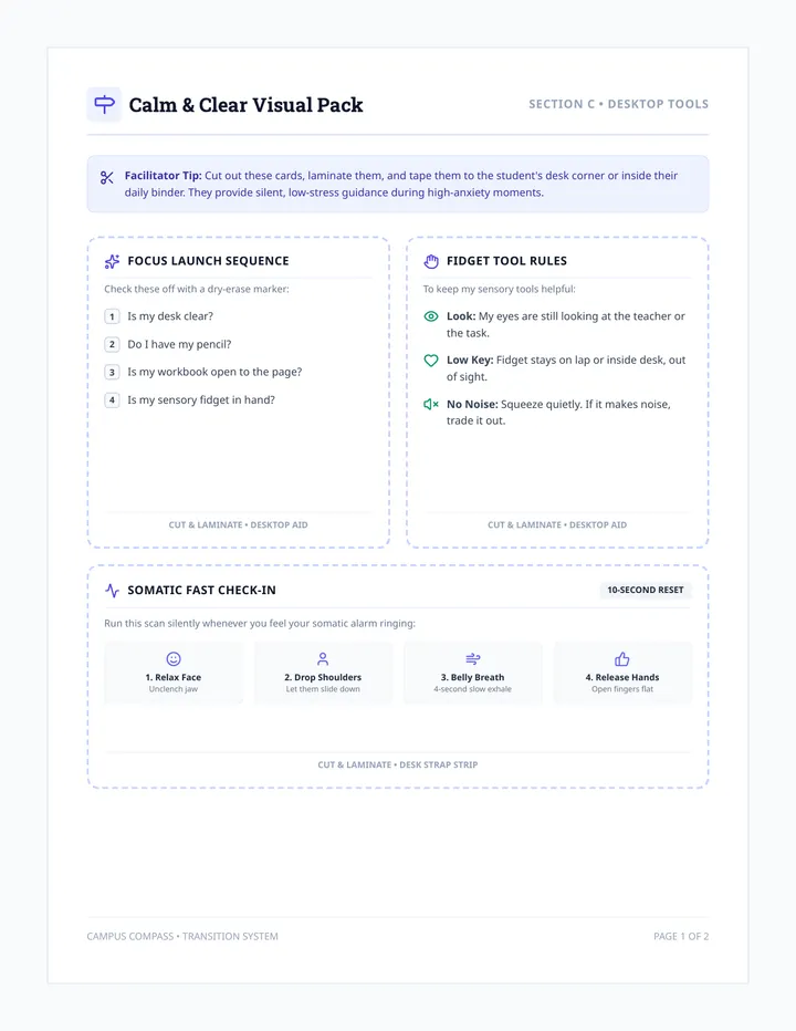Calm and Clear Visual Pack