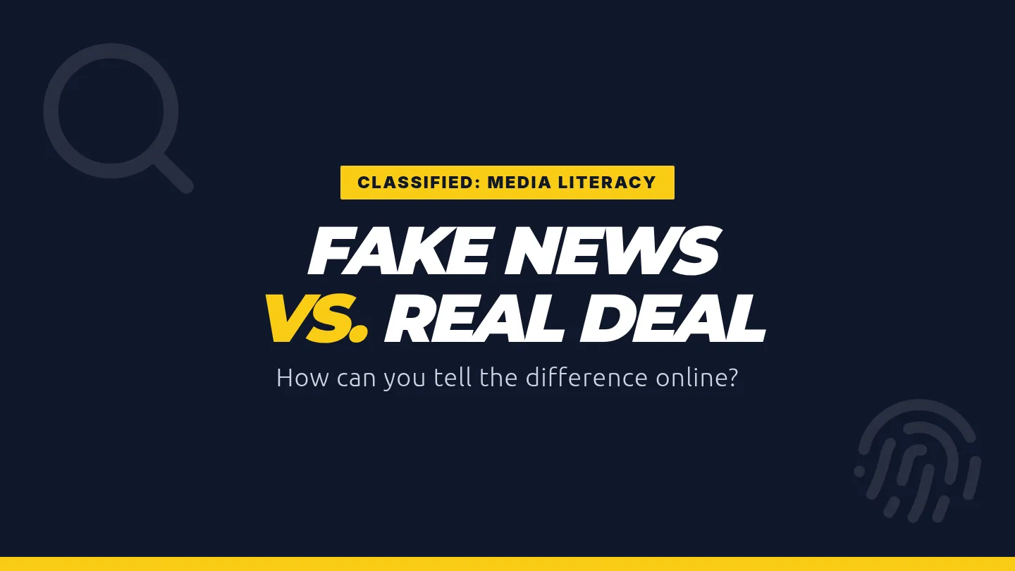 Fake News vs Real Deal Slide Deck