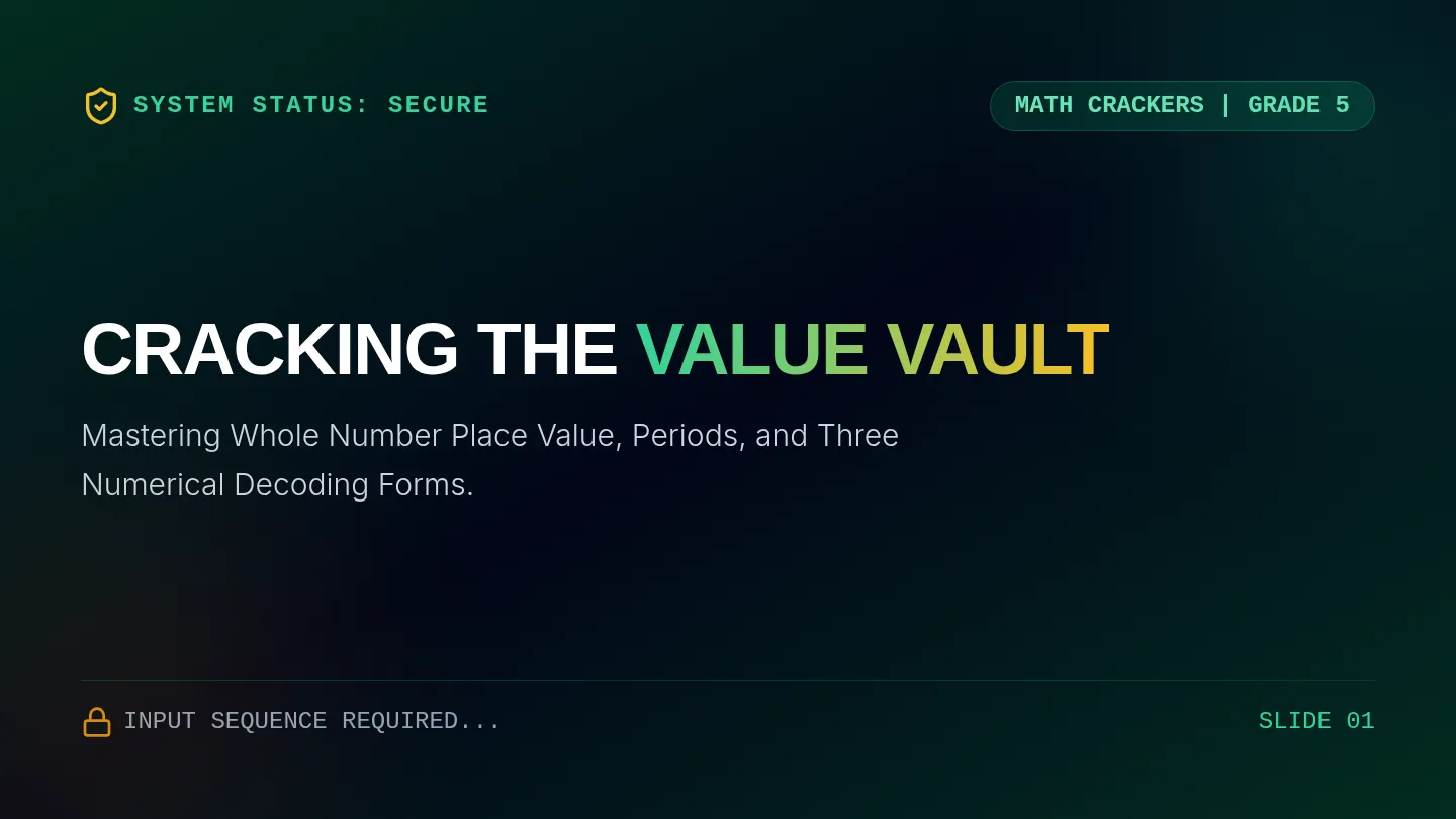 Value Vault Slides
