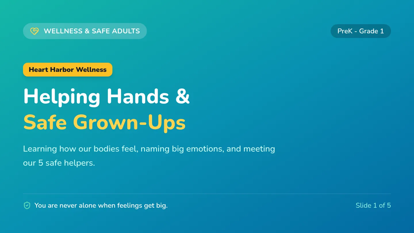Helping Hands Slides