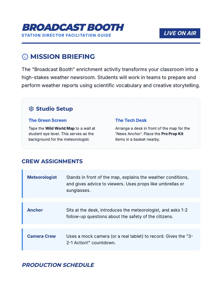 Broadcast Director Guide