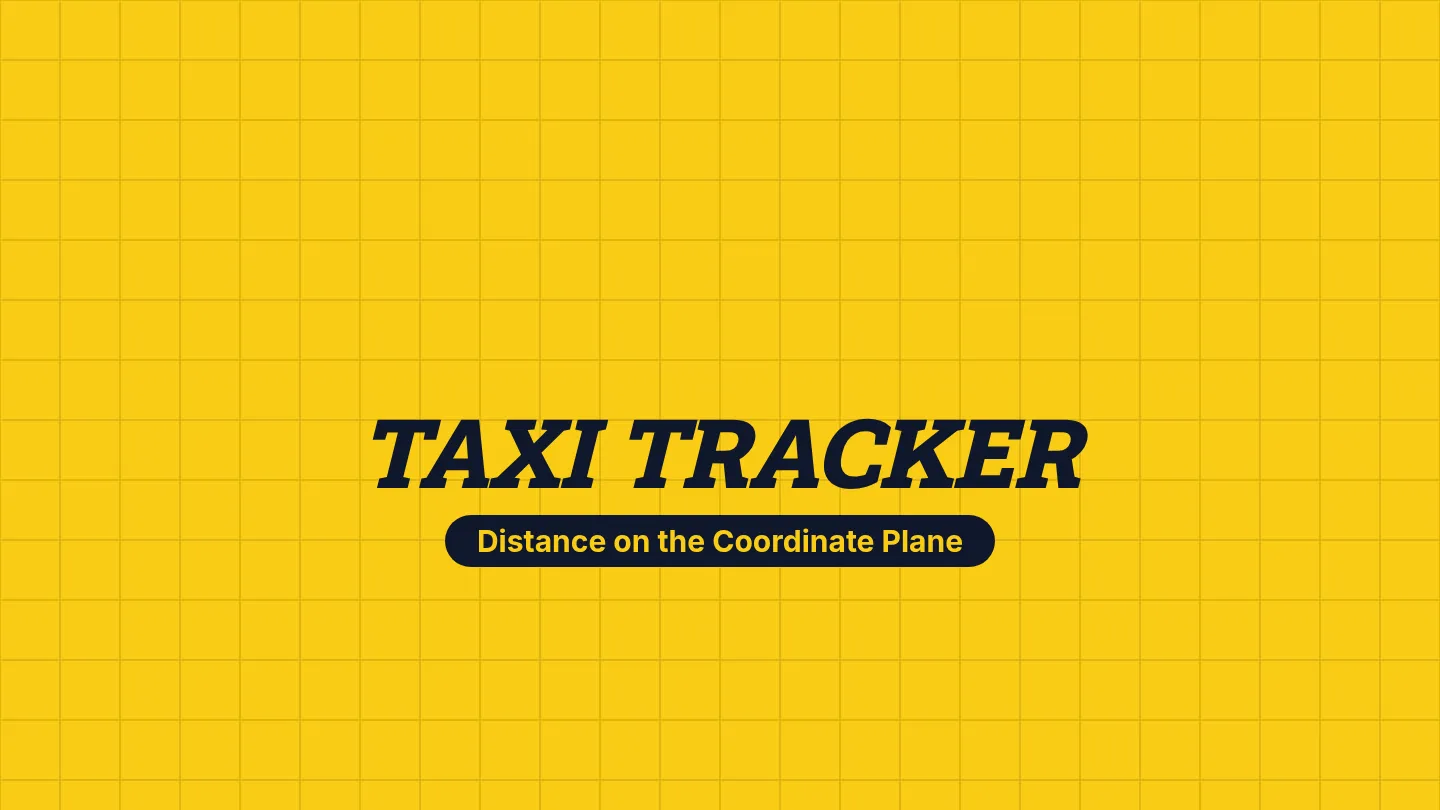Taxi Tracker Slides