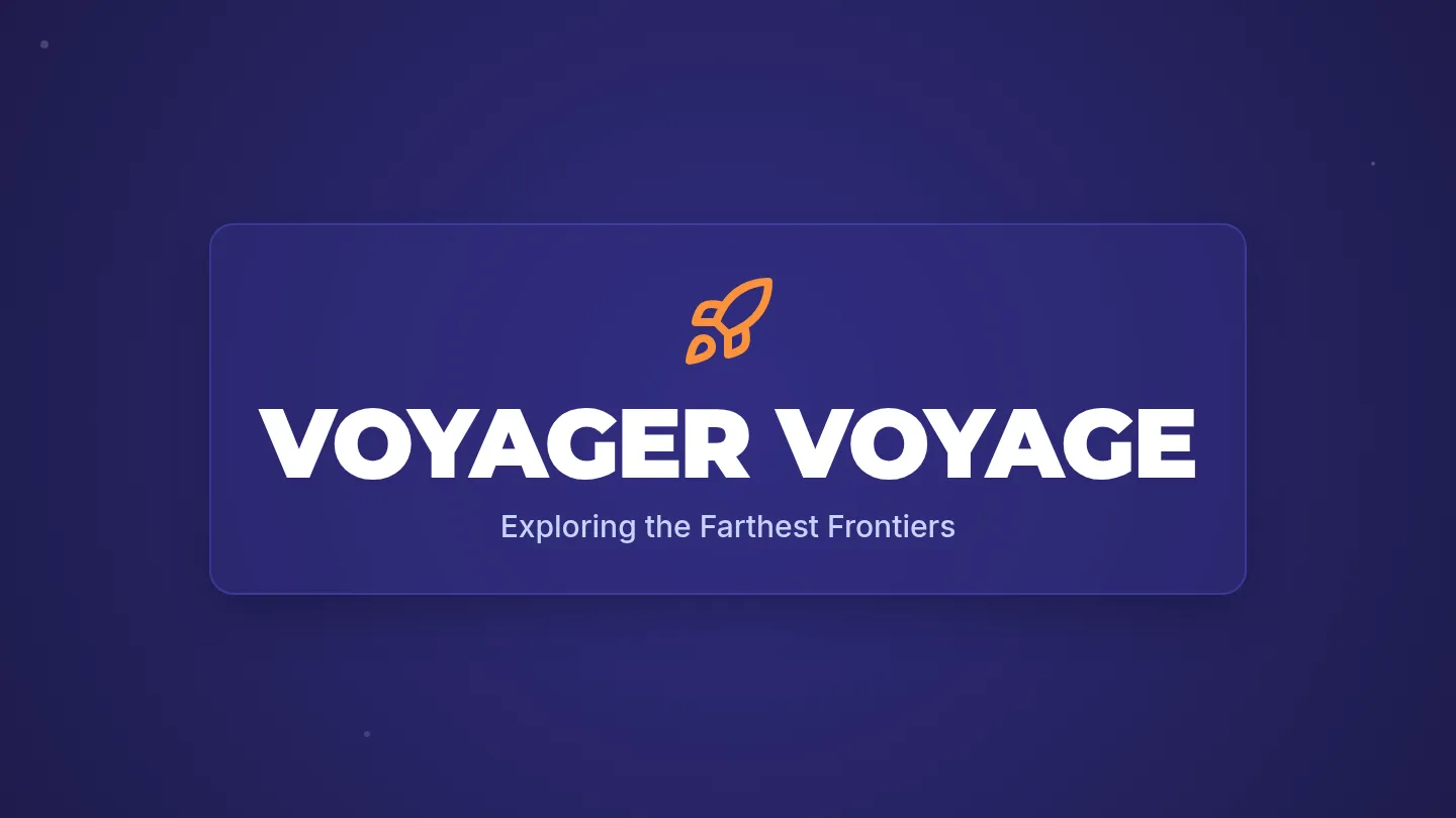 Voyager Voyage Slides