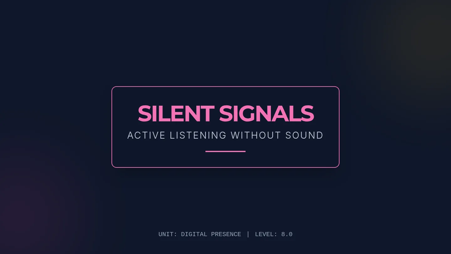 Silent Signal Slides