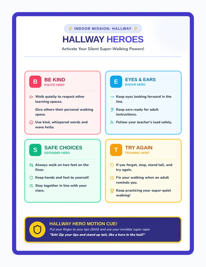 BEST Hallway Heroes Poster