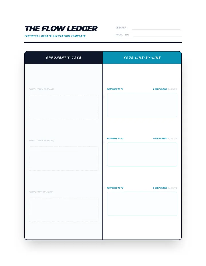 The Flow Ledger Template