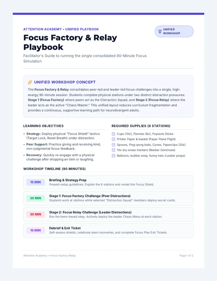 Relay Master Playbook