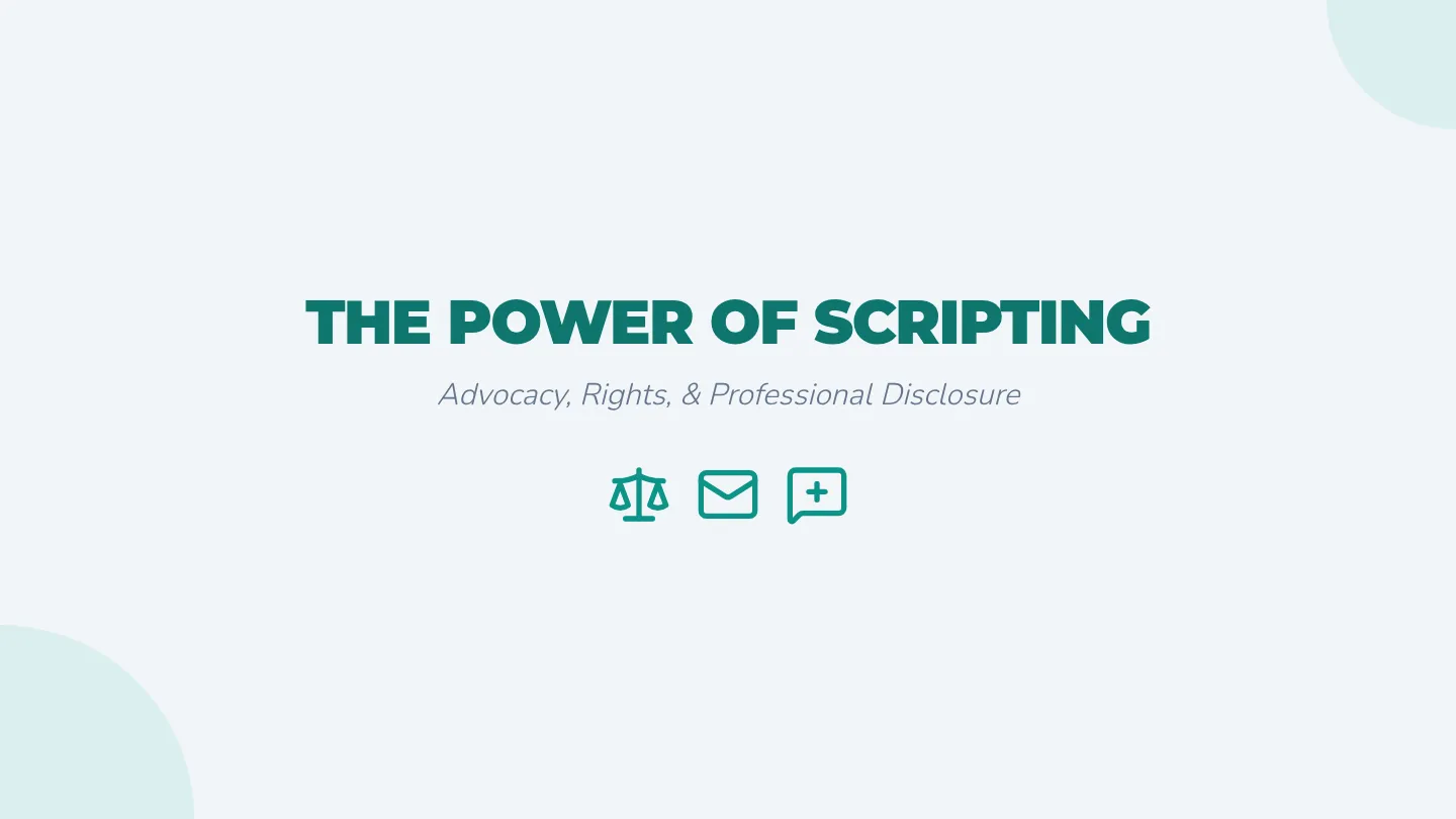 Advocacy and Rights Slides