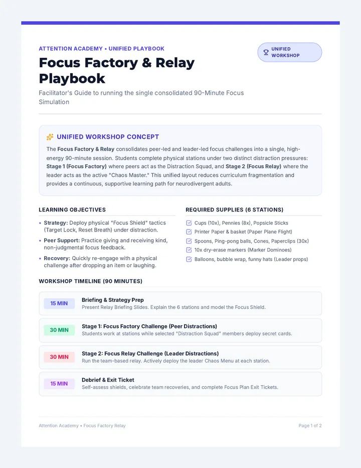 Relay Master Playbook