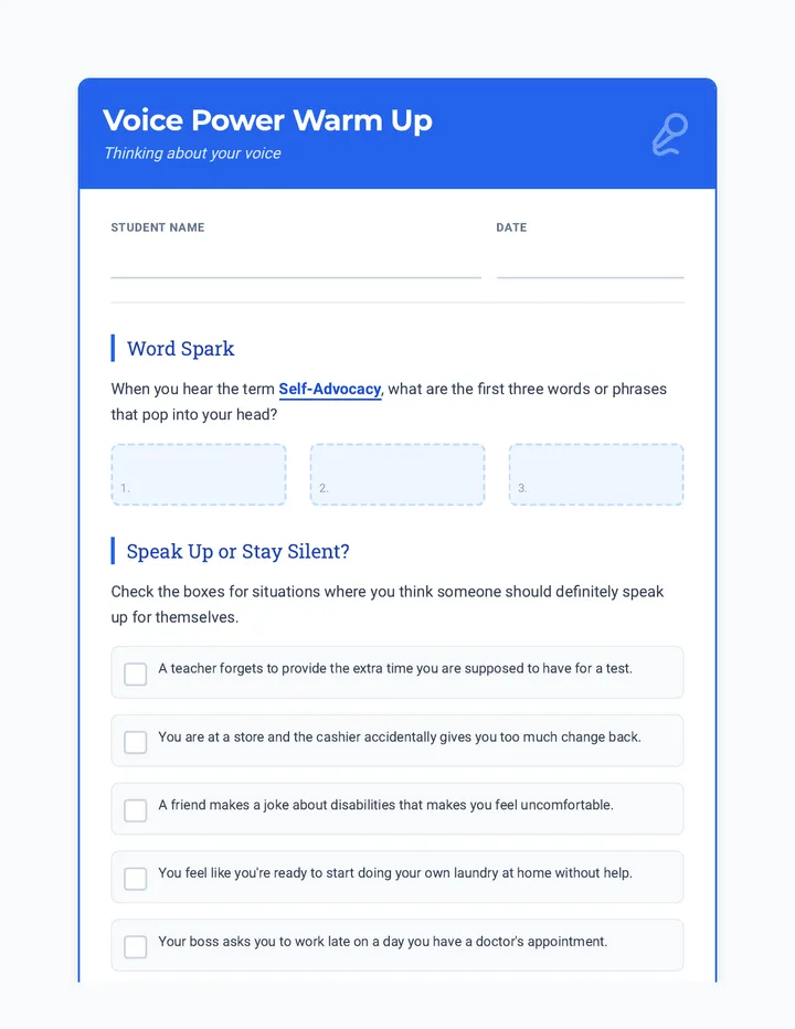 Voice Power Warm Up