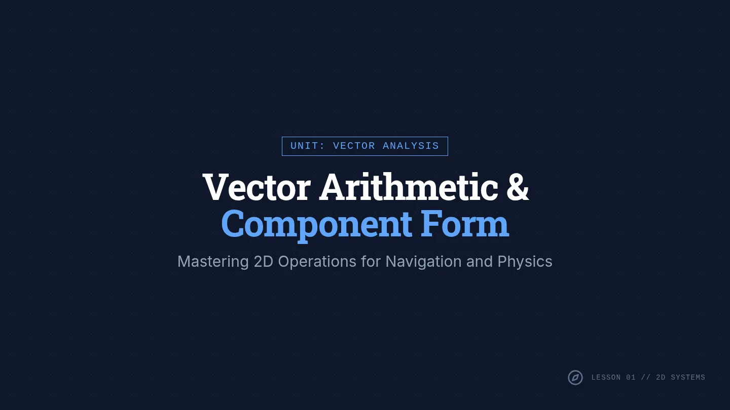 Vector Arithmetic Slides