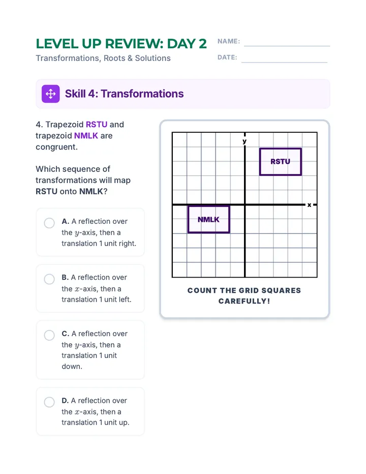Level Up Day 2 Worksheet