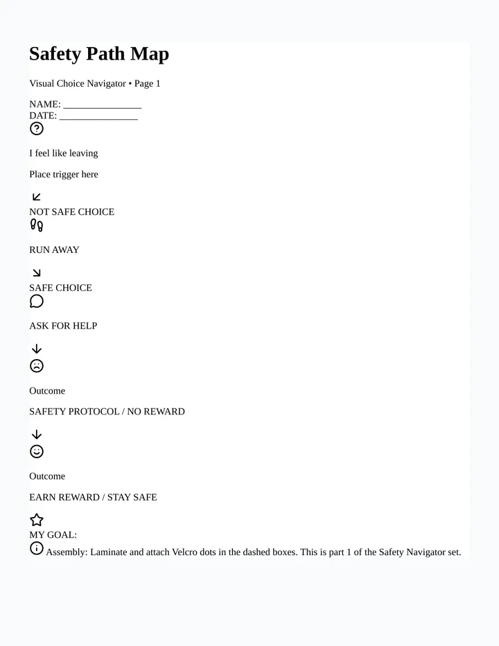 Safety Navigator Map