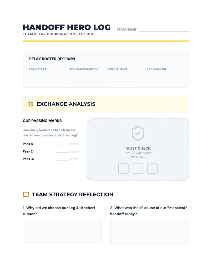 Handoff Hero Worksheet
