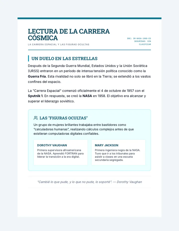 Lectura Carrera Cosmica Spanish Text v2