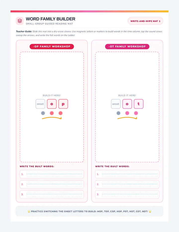 Short O Workmats