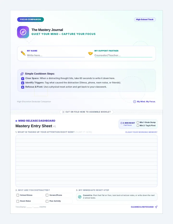 Mind Bubbles Mastery Journal