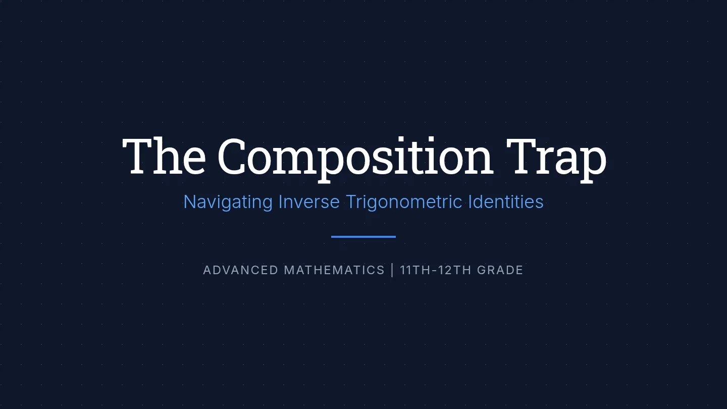 The Composition Trap Slides