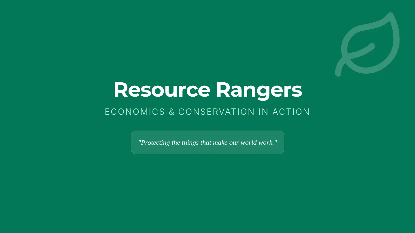 Resource Rangers Slides