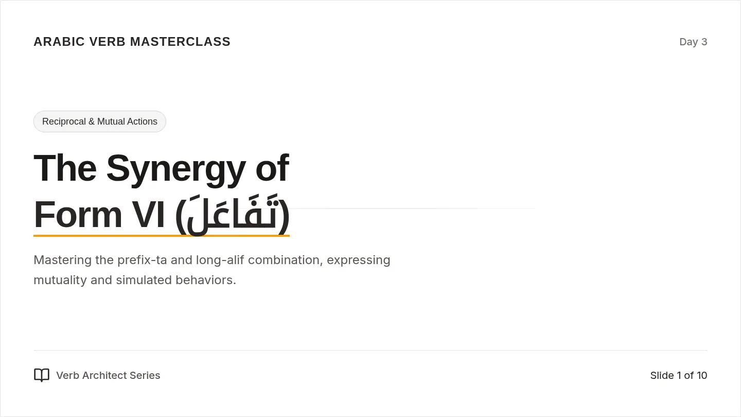Form VI Slides