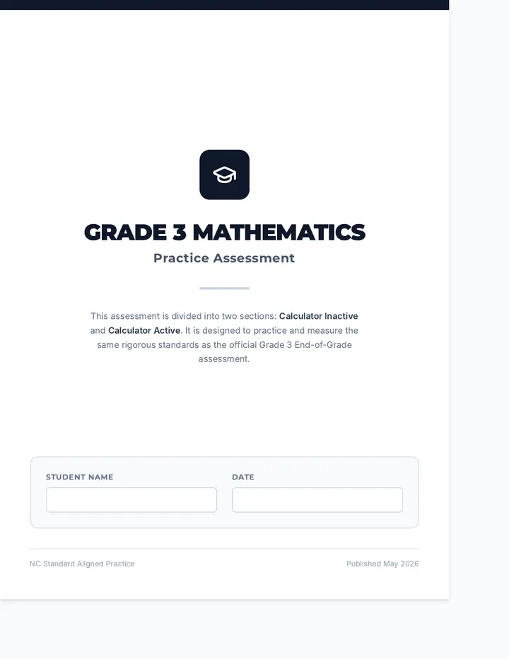 Practice Test Booklet