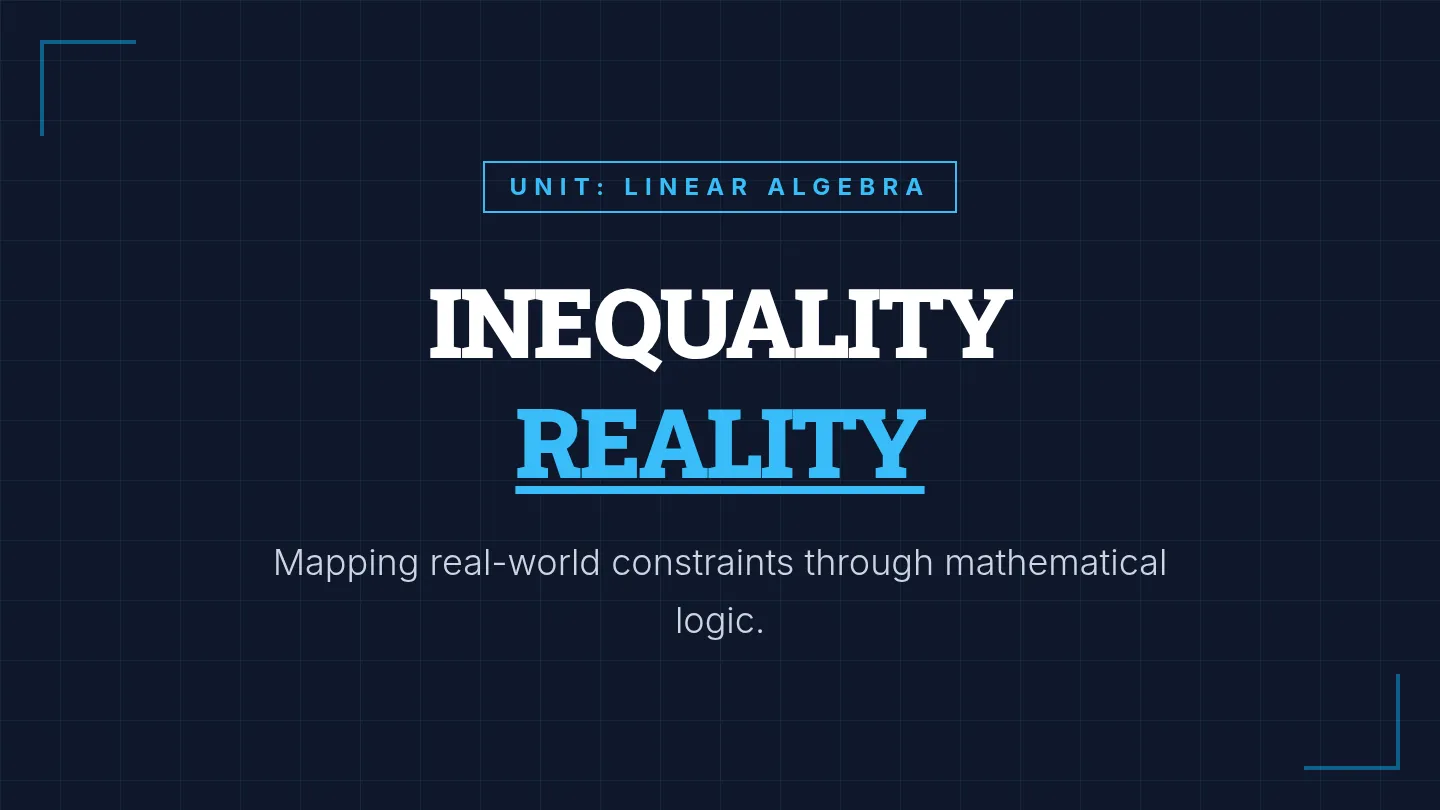 Inequality Reality Presentation
