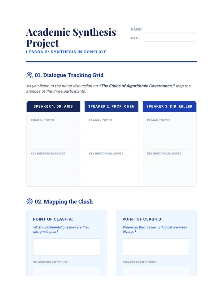 Academic Synthesis Project