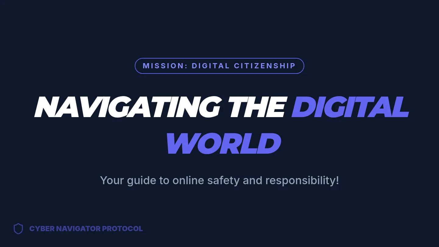 Digital Citizenship Slide Deck