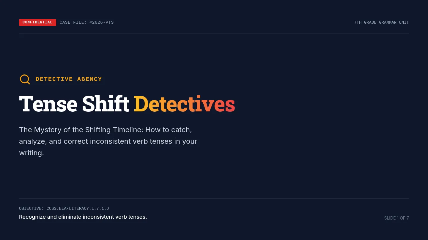 Tense Detective Slides
