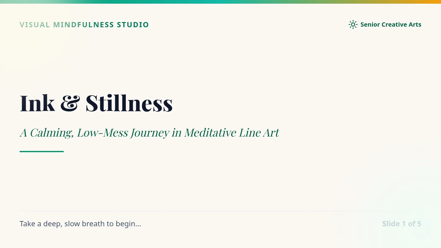 Ink Stillness Slide Deck