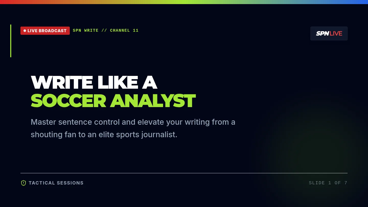 Live Broadcast Slides