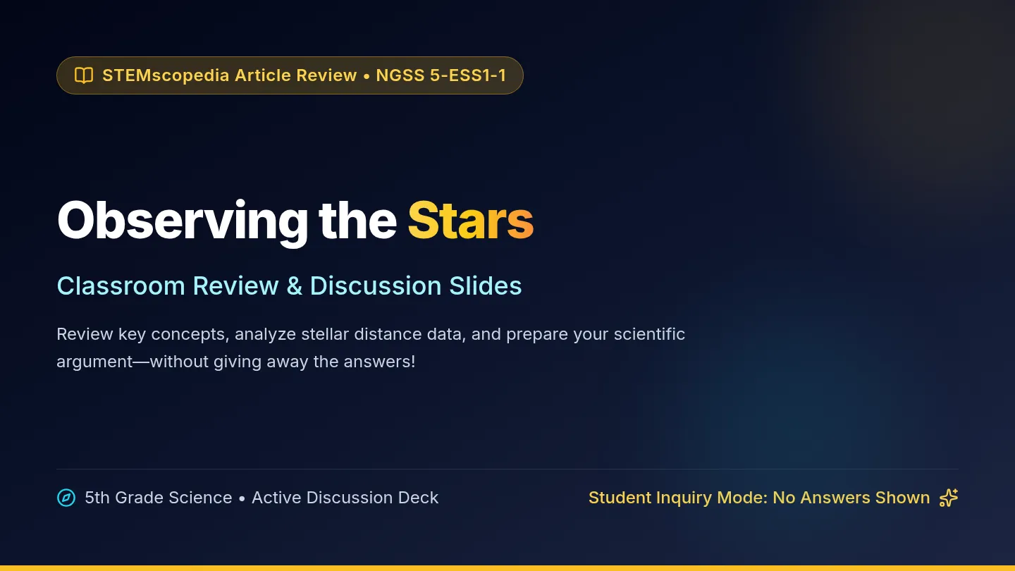 Starlight Secrets Slides