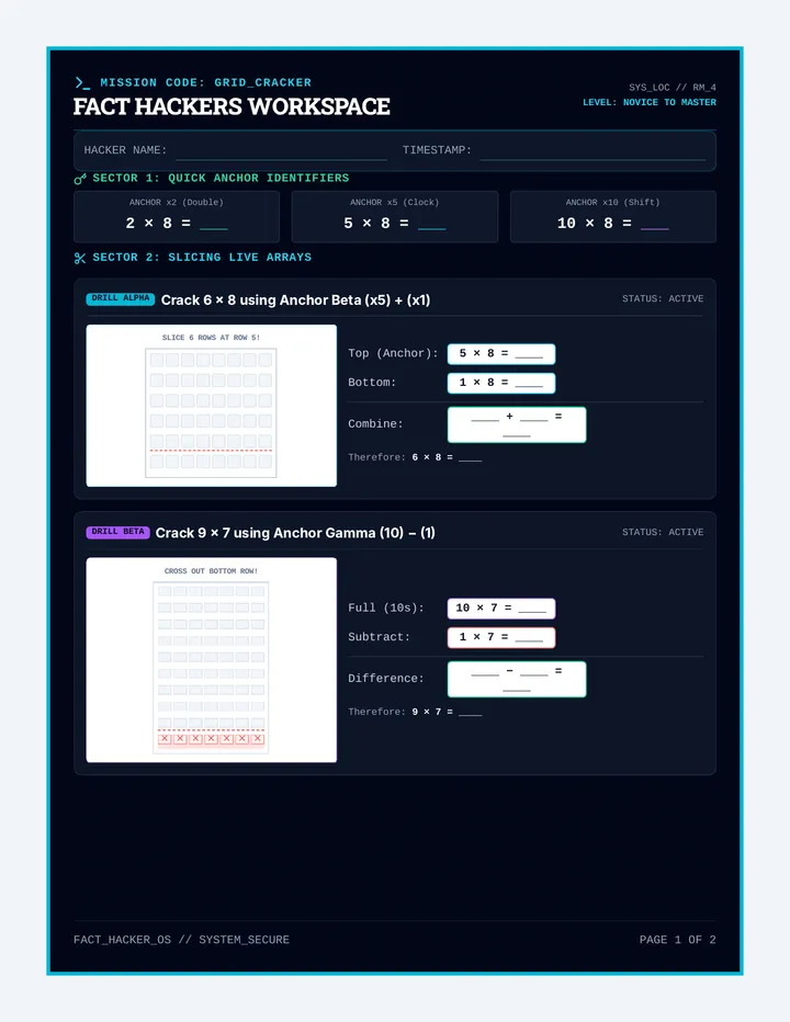 Fact Hackers Worksheet